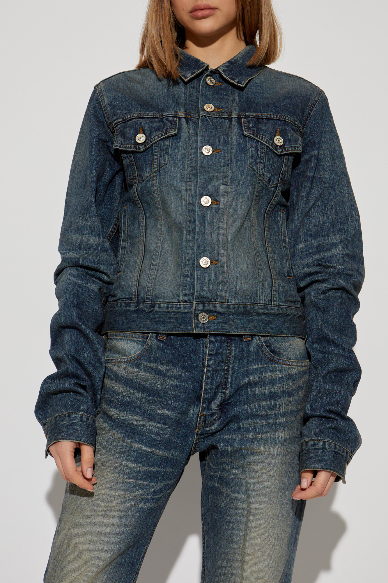 ジャケット BALENCIAGA Woman Jacket Denim 814031TRW62 3020 Balenciaga/バレンシアガ｜デニム ジャケット ウーマン